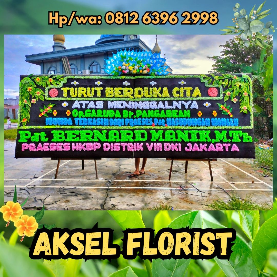 papan bunga duka cita dairi