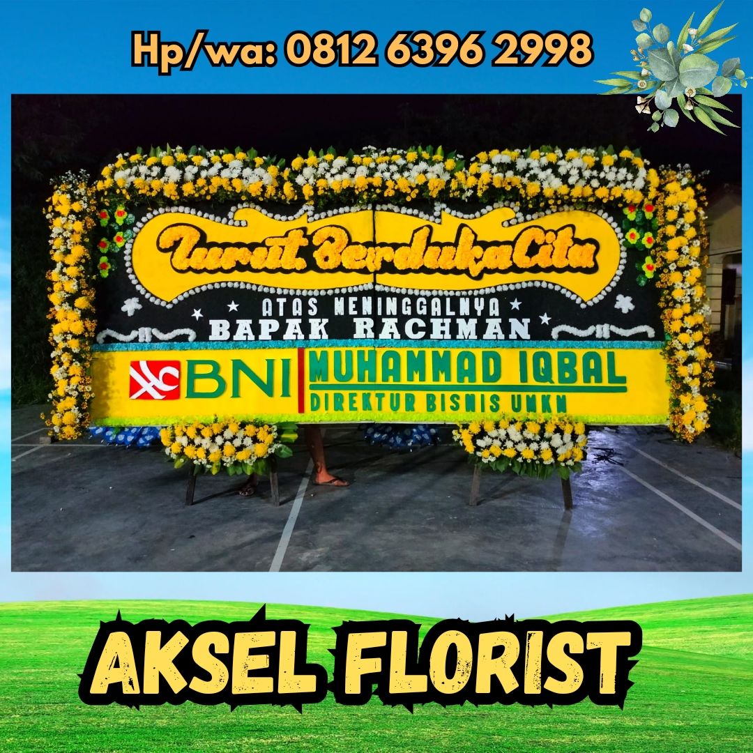 papan bunga duka cita kisaran