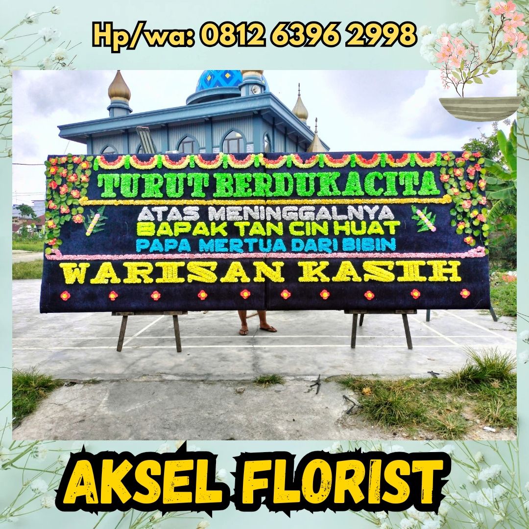 papan bunga duka cita porsea