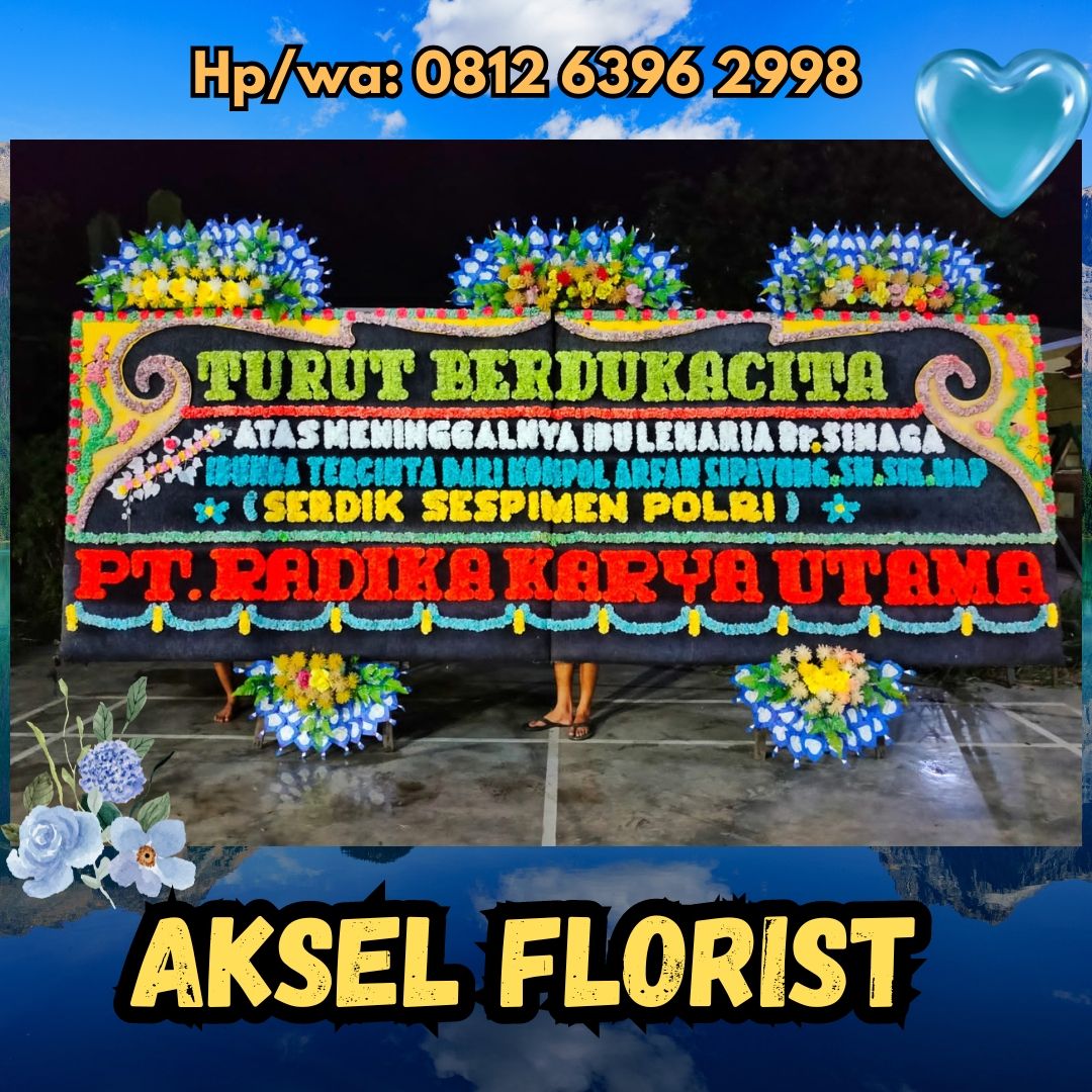 papan bunga duka cita rantau prapat