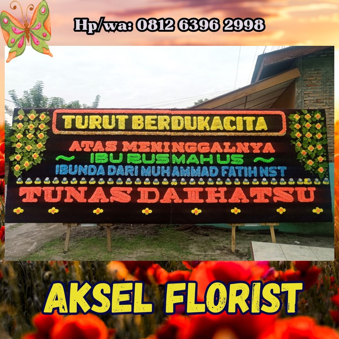 papan bunga dukacita ke rumah duka hang kang tebing tinggi