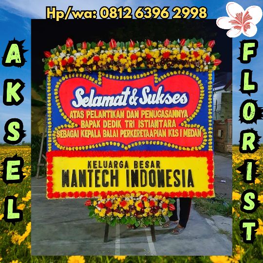 papan bunga pelantikan berastagi