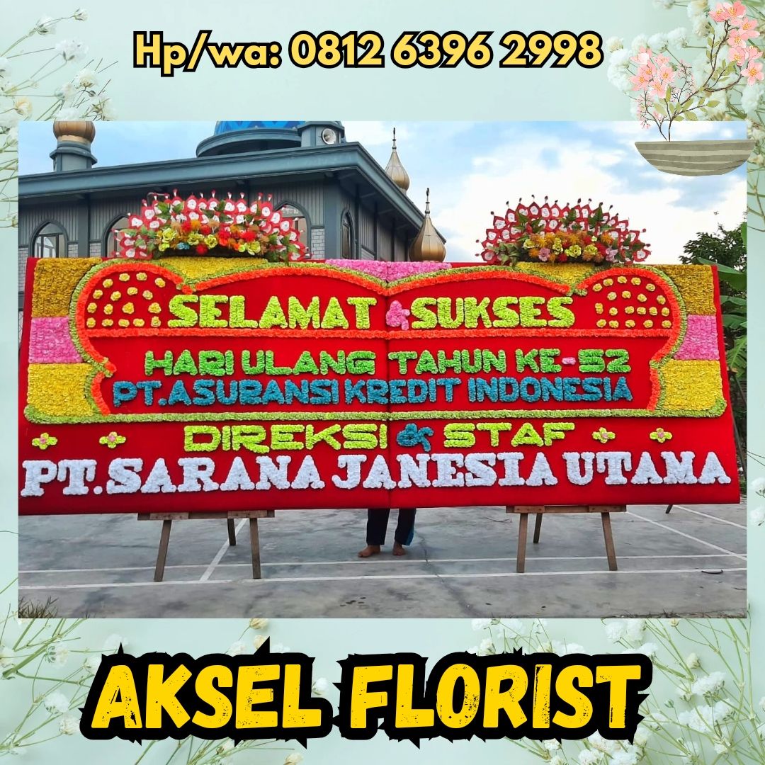 papan bunga ulang tahun samosir