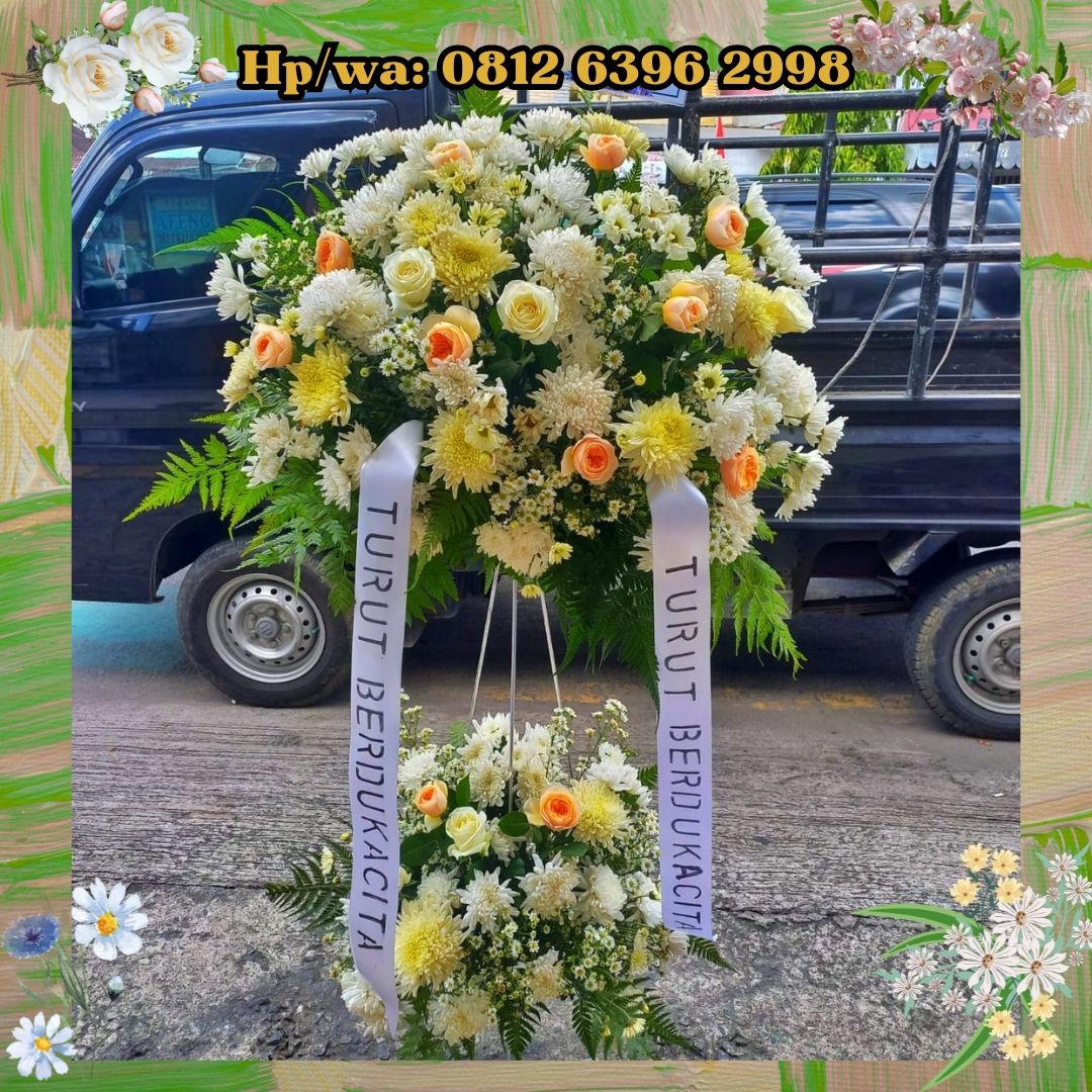 standing flower dukacita ke rumah duka angsapura medan