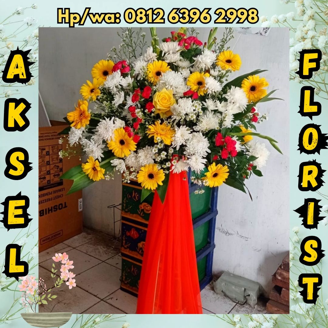 Standing Flower Pernikahan ke JW Marriot Hotel Medan